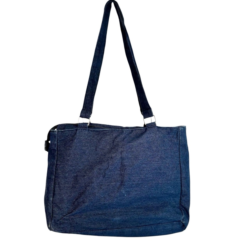 CANYON SKY Aztec Denim Crossbody Bag - Picture 2 of 15